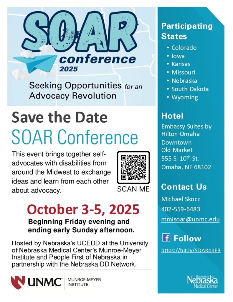 "Save the Date" for the SOAR Conference, scheduled from October 3-5, 2025.